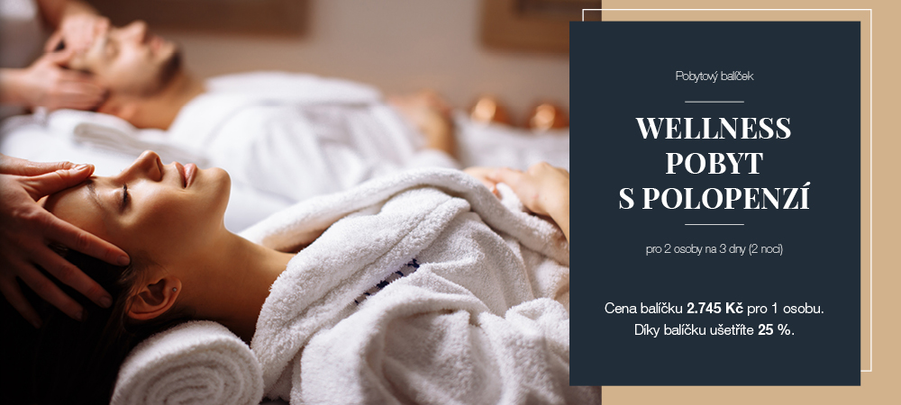 Wellness pobyt s polopenzí